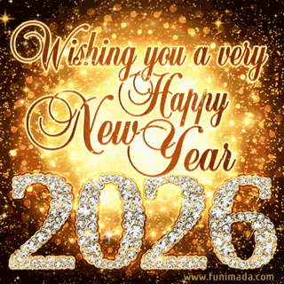 Merry Christmas And Happy New Year Kiss Video GIF
