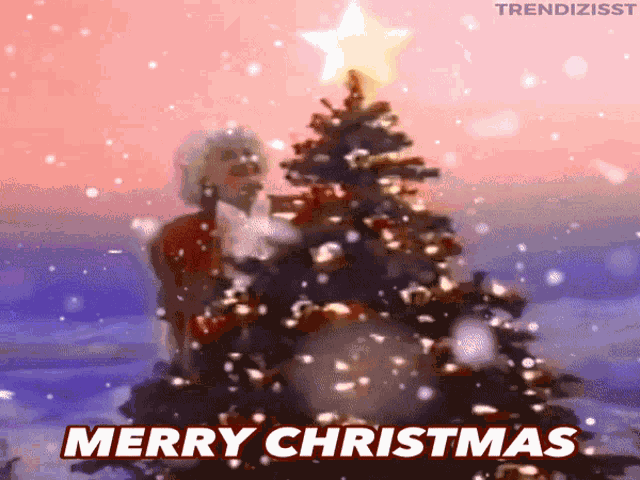 Merry Christmas Beatrice Arthur GIF