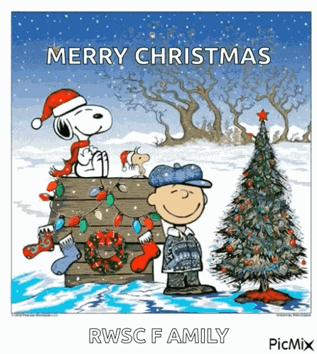 Merry Christmas Charlie Brown GIF