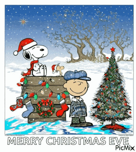 Merry Christmas Charlie Brown GIF