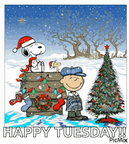 Merry Christmas Charlie Brown GIF