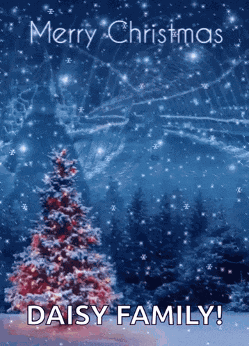 Merry Christmas Christmas Tree GIF