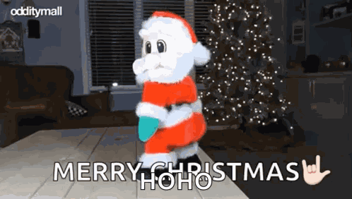 Merry Christmas Eve Santa Twerk GIF