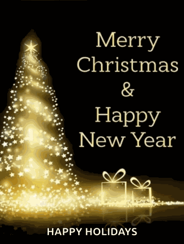 Merry Christmas Gif Happy New GIF