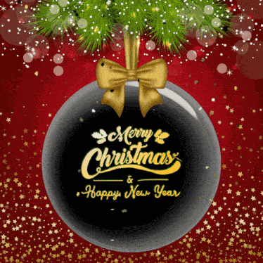 Merry Christmas Gif Happy New Year GIF