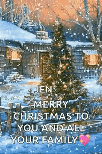 Merry Christmas Happy Holiday GIF