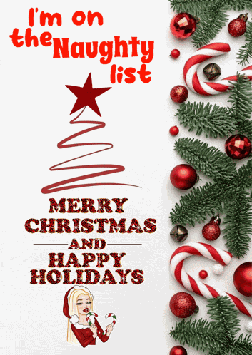 Merry Christmas Happy Holidays GIF