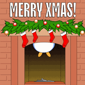 Merry Christmas Happy Holidays GIF