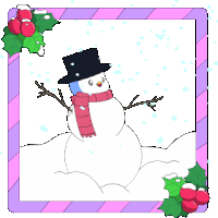 Merry Christmas Happy Holidays Sticker
