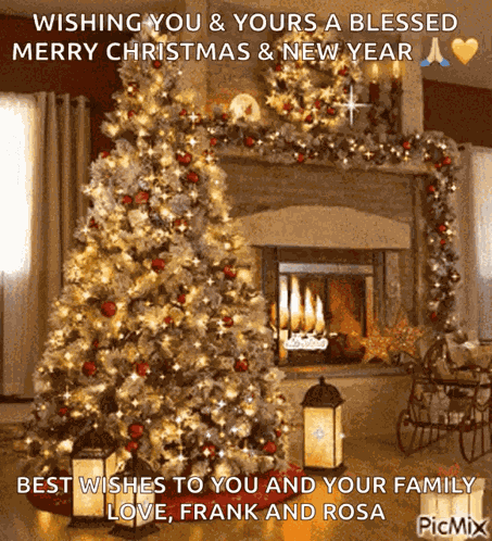 Merry Christmas Happy Holidays GIF