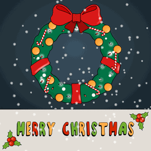 Merry Christmas Happy Holidays GIF