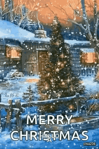Merry Christmas Happy Holidays GIF
