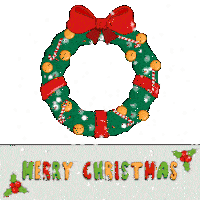 Merry Christmas Happy Holidays Sticker
