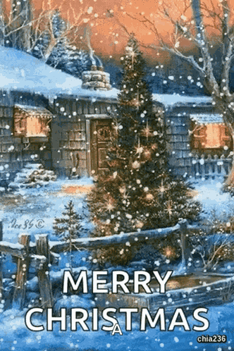 Merry Christmas Happy Holidays GIF