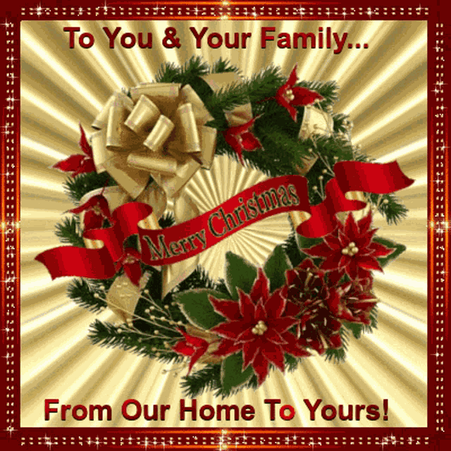 Merry Christmas Happy Holidays GIF