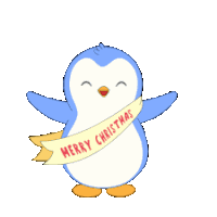 Merry Christmas Happy Holidays Sticker