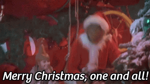 Merry Christmas, One And All! - The Grinch Who Stole Christmas GIF