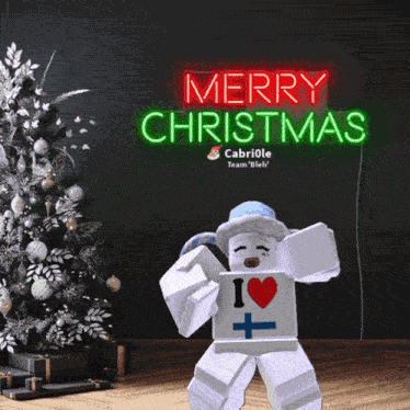 Merry Christmas Robeats GIF