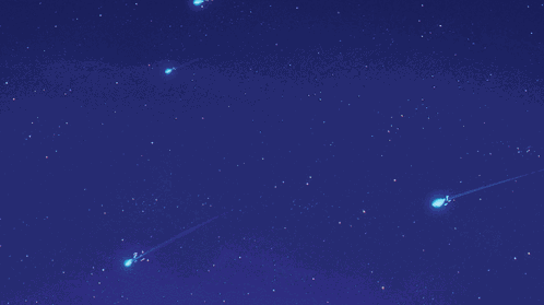 Meteor Shower Anime GIF