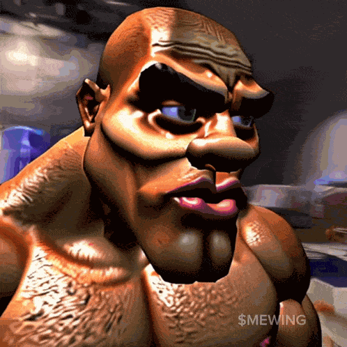 Mewing Mewing Solana GIF