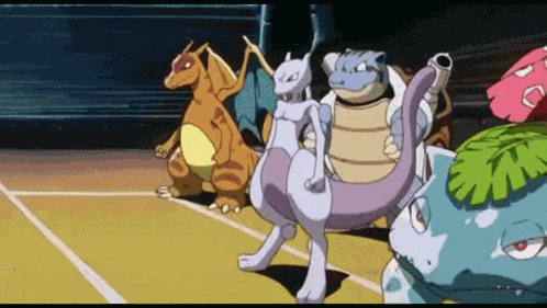Mewtwo Pokemon GIF