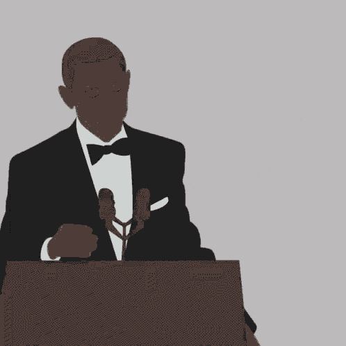 Mic Drop Obama GIF