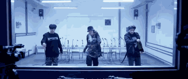 Mic Drop Remix GIF