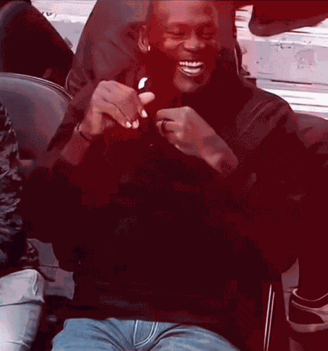 Michael Jordan Mj Laugh GIF