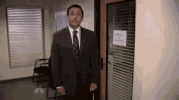 Michael Scott Bow GIF