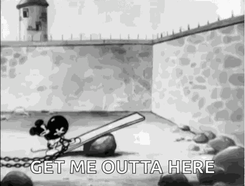 Mickey Mouse Black And White GIF