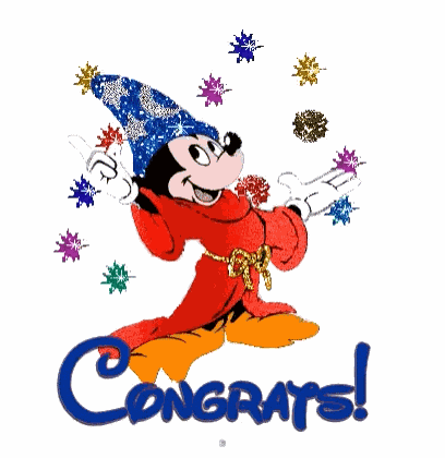 Mickey Mouse Congratulations GIF