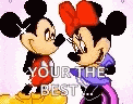 Mickey Mouse Kiss GIF