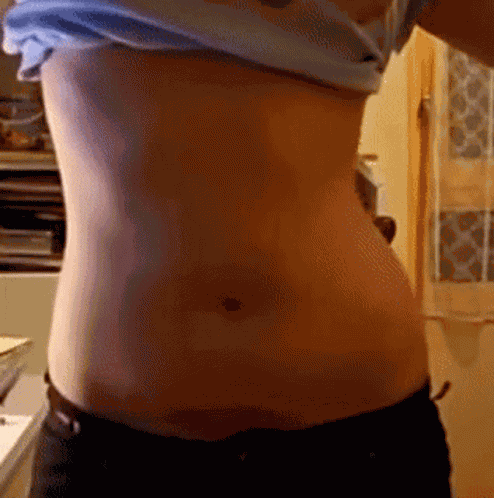 Midriff Bellybutton GIF