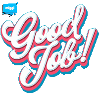 Miggi Good Job Sticker