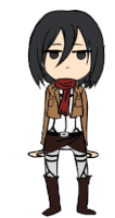 Mikasa Sticker