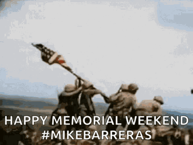 Mike Barreras Happy Memorial Day GIF