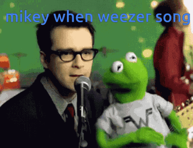 Mikey When Weezer Comes On GIF