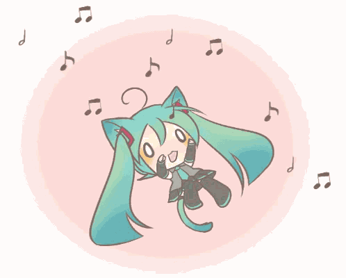Miku Cat Girl GIF