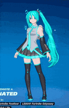 Miku Fortnite Fortnite Dance GIF