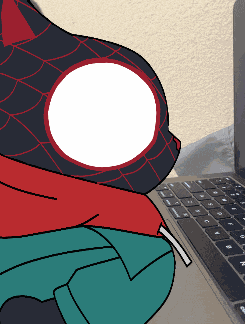 Miles Morales Across The Spider Verse Miles Morales Cat GIF