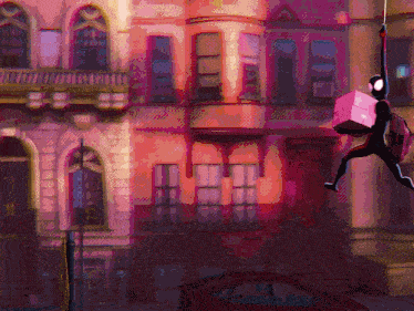 Miles Morales Miles Morales Stairs GIF