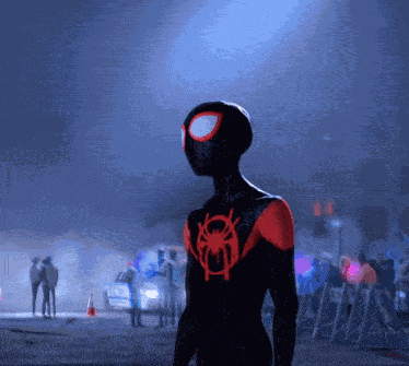Miles Morales Spider Verse GIF