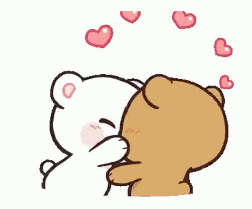 Milk And Mocha Bear Couple GIF