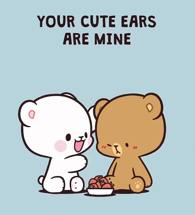 Milk And Mocha Bear Snacks GIF