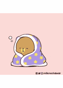 Milk And Mocha Gif Sleeping GIF