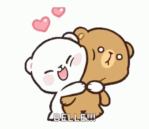Milk And Mocha Hugs GIF