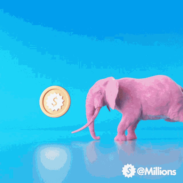 Millions Elephant GIF