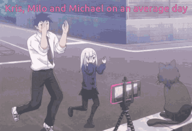 Milo Kris And Michael GIF