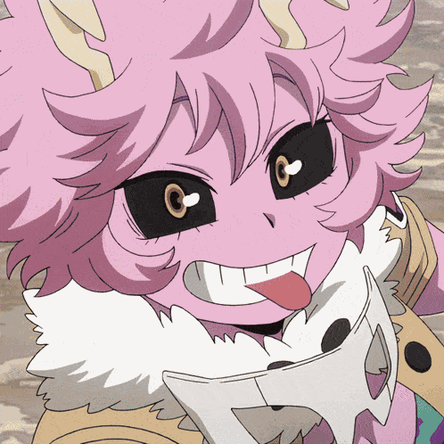 Mina Ashido Ashido Mina GIF