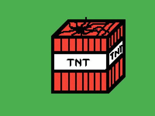 Minceraft Tnt Explosion GIF
